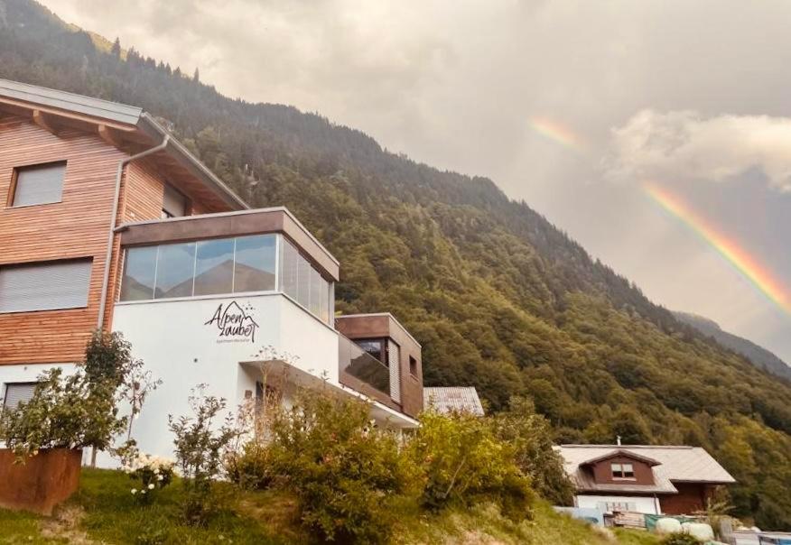 Alpenzauber Apartment Montafon Sankt Gallenkirch Ngoại thất bức ảnh